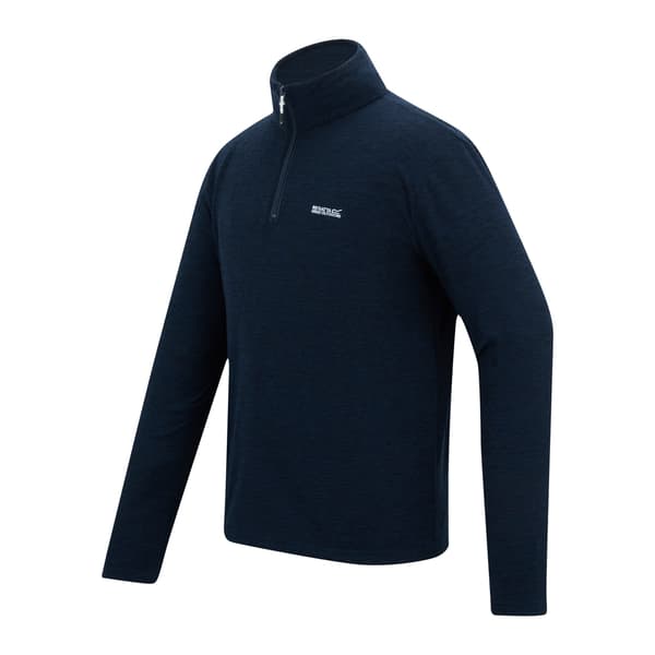 Regatta Herr Thompson Marl Half Zip Fleecejacka M Marinblå Navy M