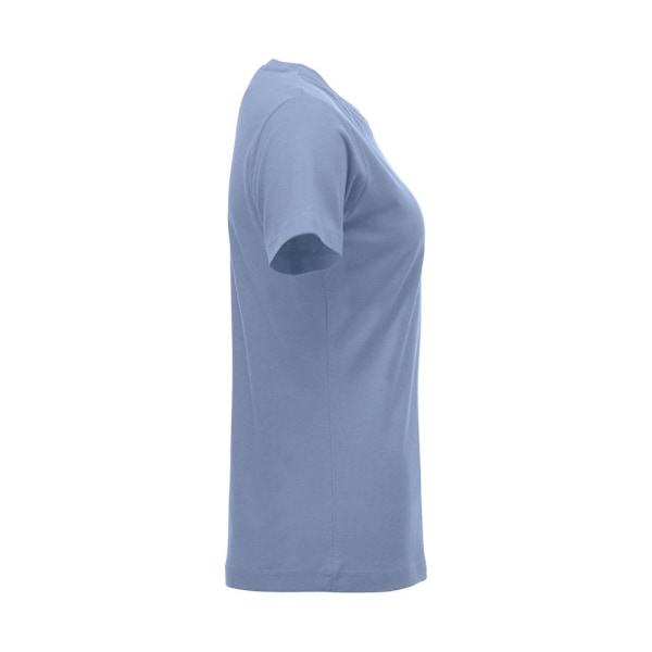 Clique Dam/Kvinnor Nya Klassisk T-shirt XL Ljusblå Light Blue XL