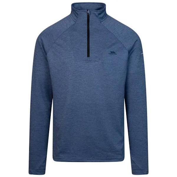 Trespass Valin Långärmad Tröja för Män 3XL Blåmelerad Blue Tone Marl 3XL