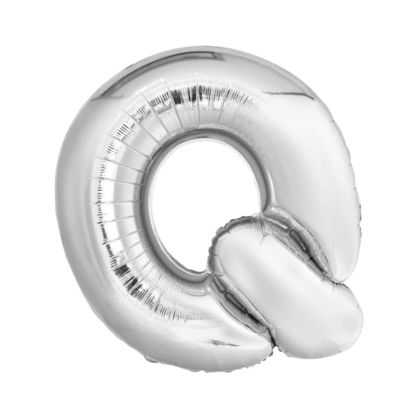 Unik Party Q Giant Folieballong One Size Silver Silver One Size