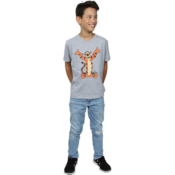 Winnie the Pooh Boys Tigger T-shirt 12-13 år Sports Grey Sports Grey 12-13 Years