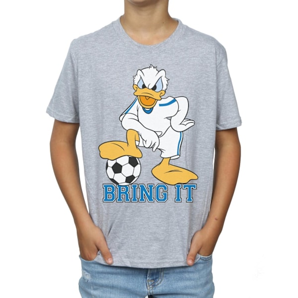 Disney Boys Donald Duck Bring It T-shirt 9-11 år Sports Grey Sports Grey 9-11 Years