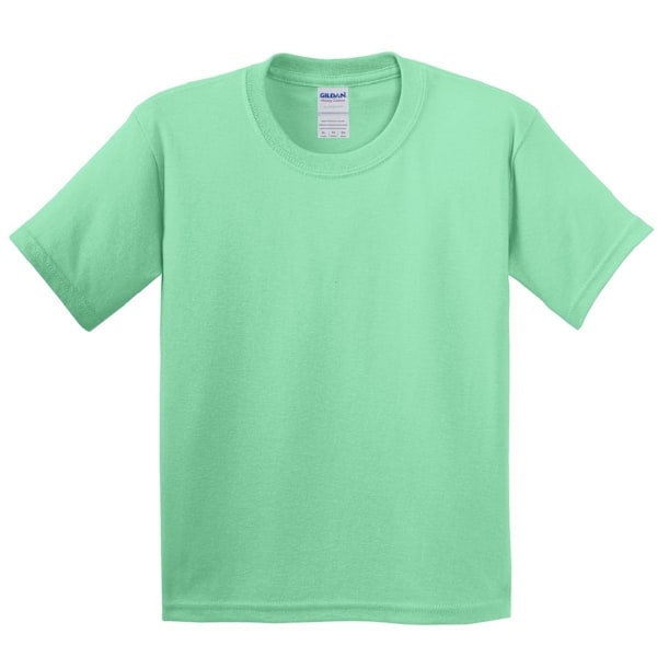 Gildan Youth Unisex Heavy Cotton T-Shirt L Mintgrön Mint Green L