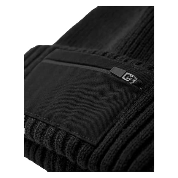 Beechfield Unisex Vuxen Zip Patch Mössa One Size Svart Black One Size