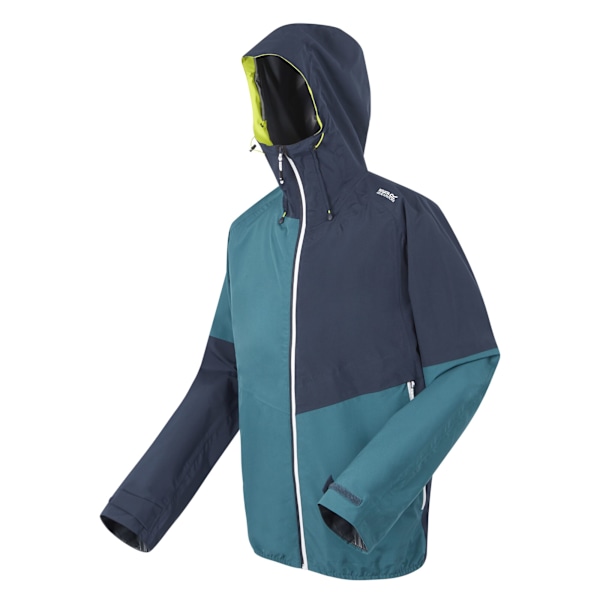 Regatta Deserto II Färgblock Vattentät Jacka för Män M Morocc Moroccan Blue/Navy M