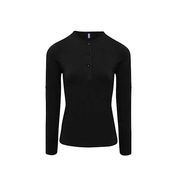 Premier Dam/Kvinnors Långkalsong Rullärm Tee M Svart Black M