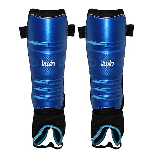 Uwin Barn/Barn Hockey Shin Guards M Royal Blue/Black/Aqua Royal Blue/Black/Aqua Blue M