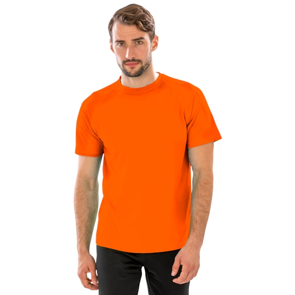 Spiro Aircool T-shirt M Flo Orange för män Flo Orange M