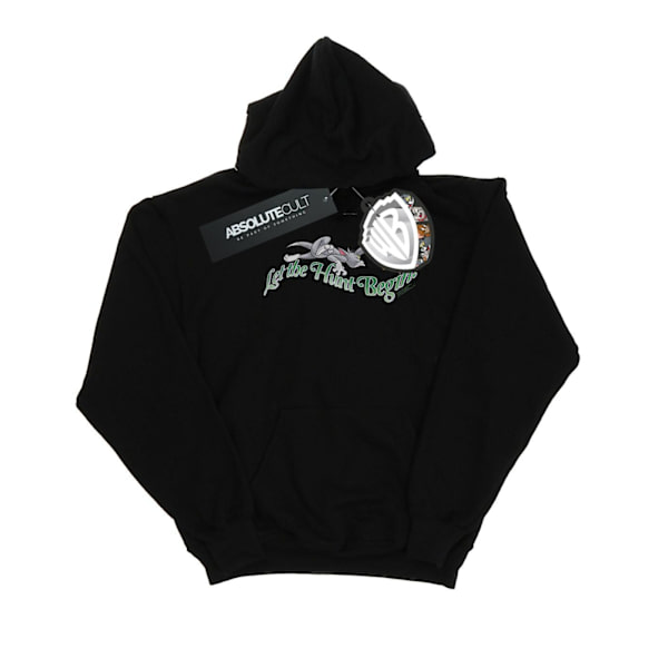 Tom And Jerry Herr Let The Hunt Begin Hoodie M Svart Black M
