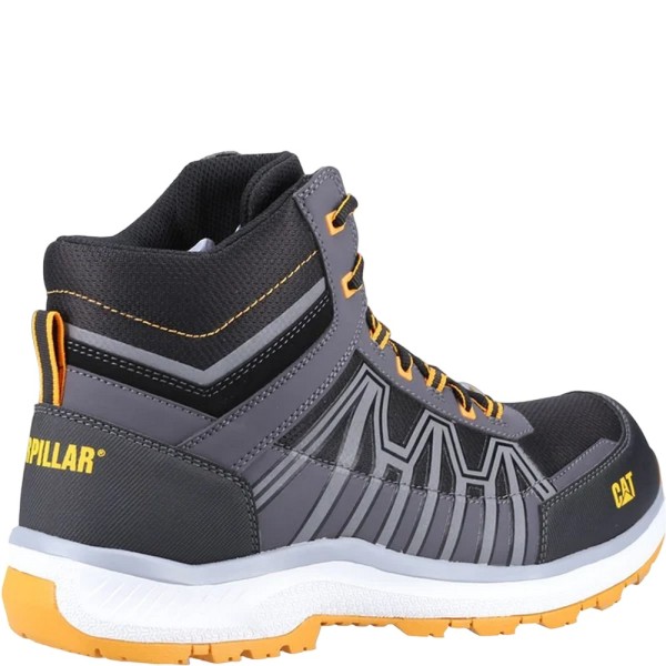 Caterpillar Mens Charge S3 Skyddsstövlar 8 UK Svart/Orange Black/Orange 8 UK