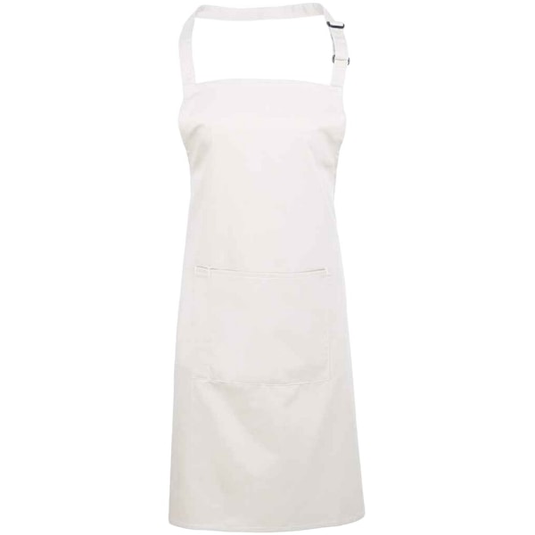 Premier Unisex Vuxen Färger Fickor Full Förkläde En Storlek Vit White One Size