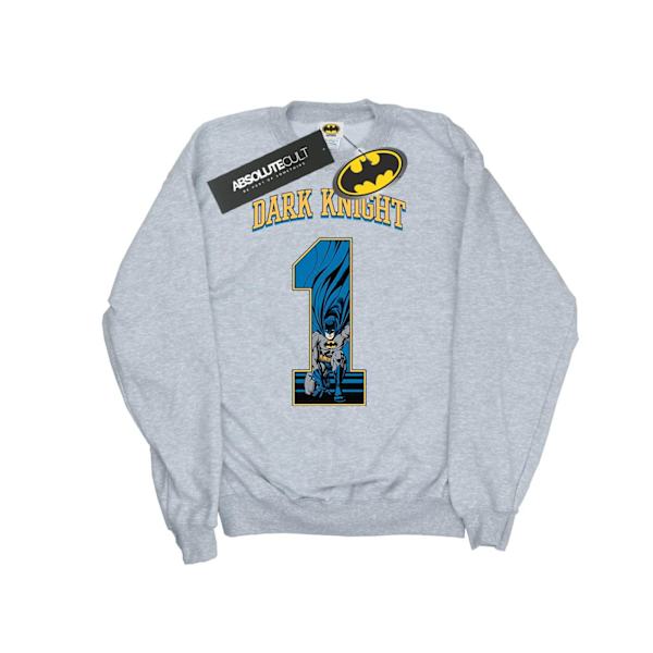 DC Comics Dam/Kvinnor Batman Fotboll Mörka Riddaren Sweatshirt Sports Grey L