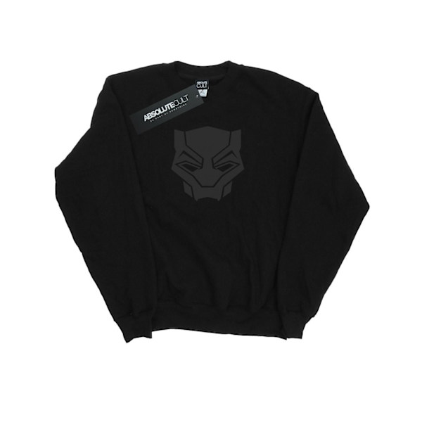 Marvel Herr Svart Panter Svart På Svart Sweatshirt L Svart Black L