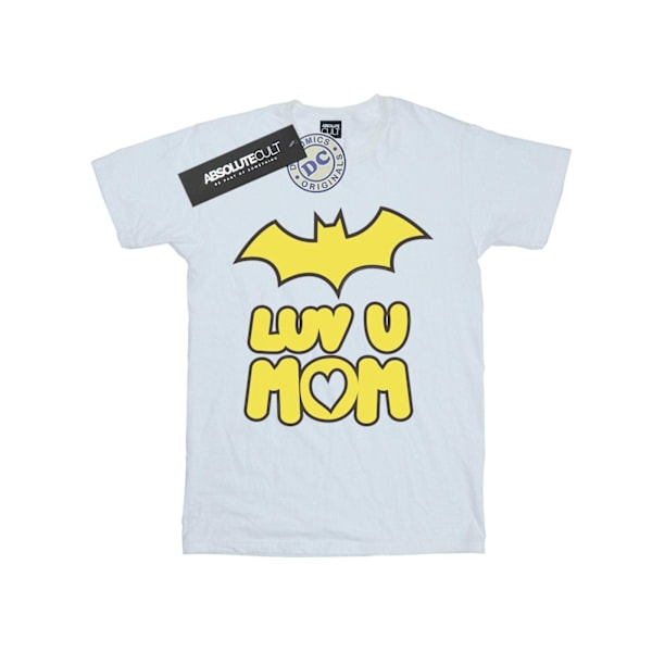 DC Comics Girls Batgirl Luv You Mom Bomull T-shirt 12-13 år White 12-13 Years