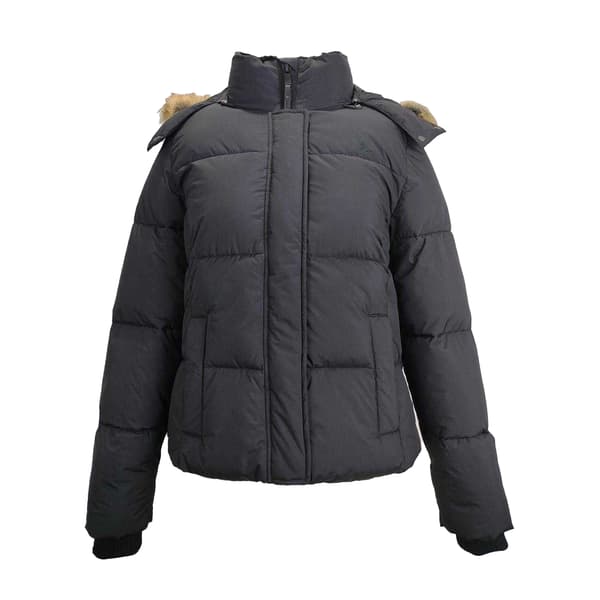 Jack Wills Dam Riley Polyester Isolerad Puffjacka Black 18 UK