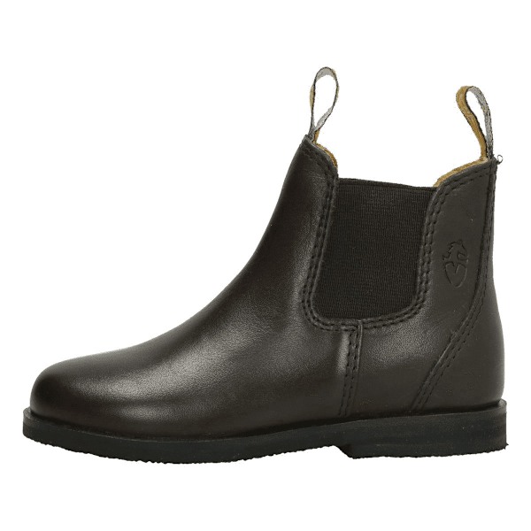 Moretta Barn/Barn Fiora Läder Jodhpur Stövlar 12 UK Barn Brown 12 UK Child