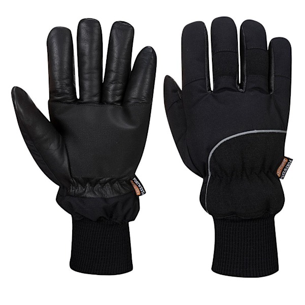 Portwest Unisex Adult A751 Apacha Läder Kylförvaringshandskar XL Black XL