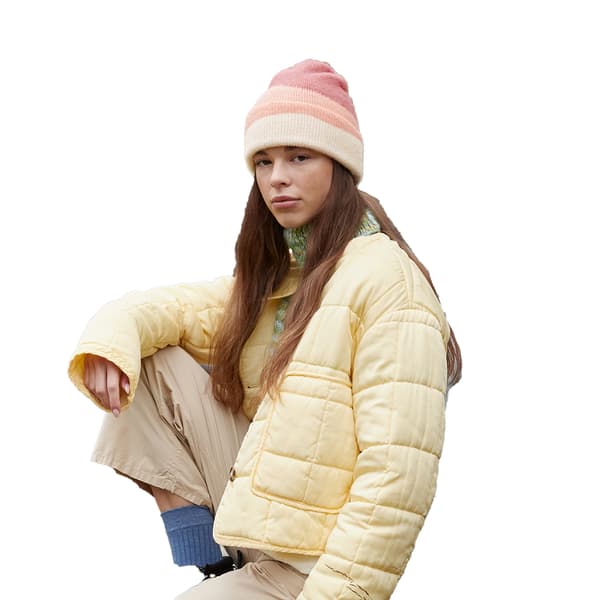 Beechfield Wave Mjuk Mössa One Size Rosa/Persika/Vanilj Rose/Peach/Vanilla One Size