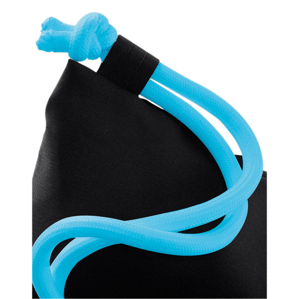 Bagbase Icon Dragsko Väska One Size Svart/Surfblå Black/Surf Blue One Size