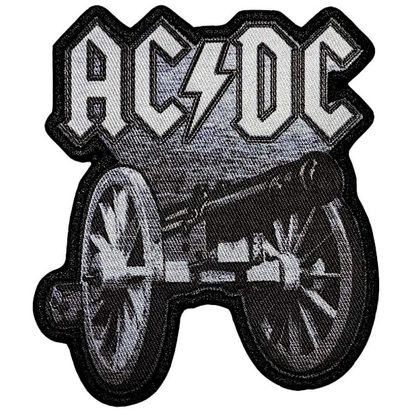 AC/DC For Those About To Rock Strykjärnslapp En Storlek Svart/Grå Black/Grey One Size