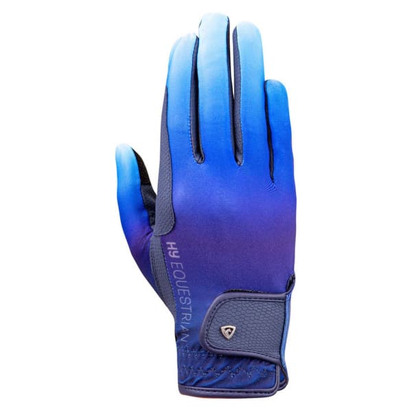 Hy Ombre Ridhandskar L Marinblå/Havsblå Navy/Ocean Blue L