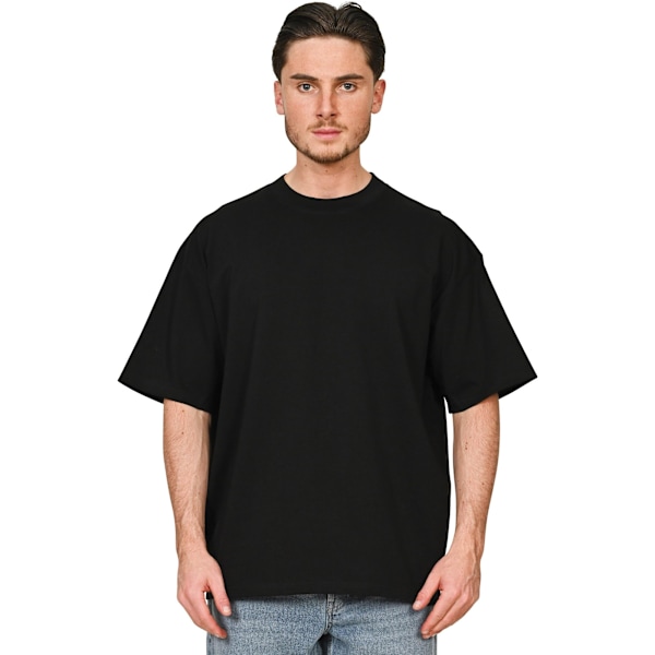 Casual Classics Unisex Vuxen Supreme Ekologisk Kammad Förlängd Ne Black M