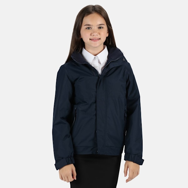 Regatta Kids Unisex Thermoguard Fleecefodrad Dover Jacka (Vind- och Vattentät) Navy/Navy 3-4