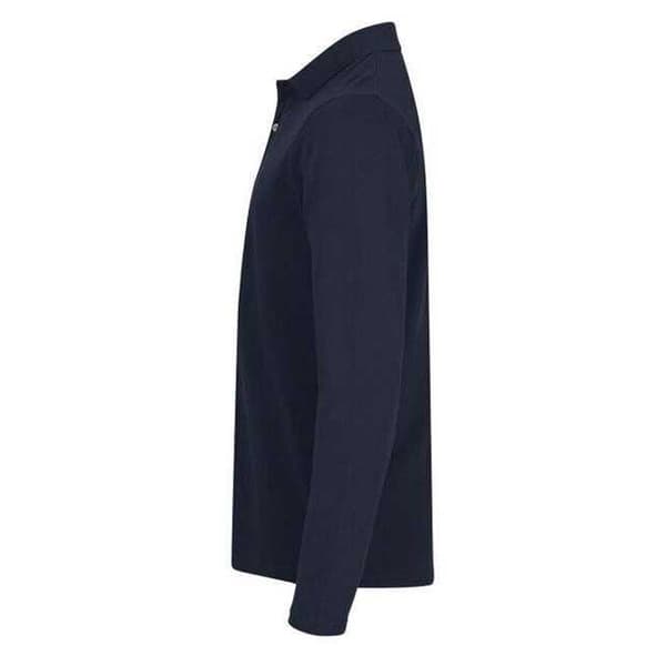 Clique Herr Premium Stretch Långärmad Pikétröja M Mörkblå Dark Navy M