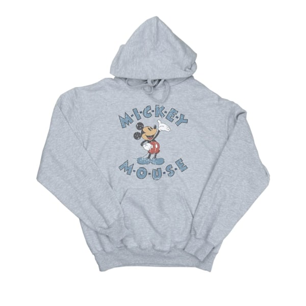 Disney Herr Mickey Mouse Dash Hoodie L Sports Grey Sports Grey L