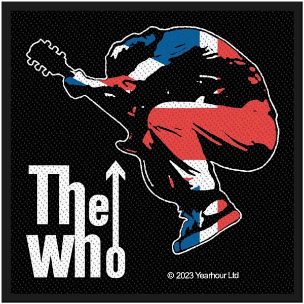 The Who Pete Jump vävd patch en storlek flerfärgad Multicoloured One Size