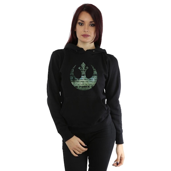 Star Wars Dam/Kvinnor Rogue One I´m One With The Force Allian Black XXL