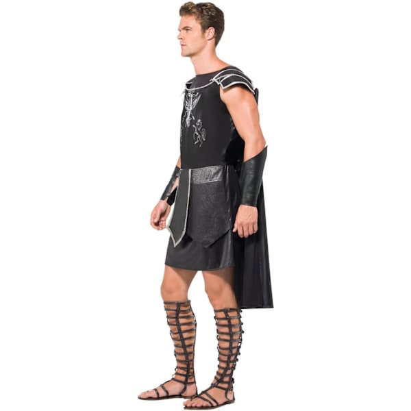 Smiffys Gladiator Kostymset för Män M Svart Black M