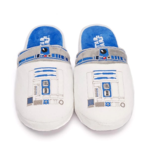 Star Wars Mens R2-D2 Tofflor 11 UK-12 UK Blå/Vit/Grå Blue/White/Grey 11 UK-12 UK