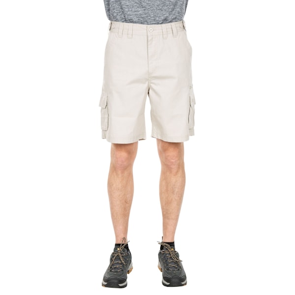 Trespass Mens Gally Vattenavvisande Vandrings Cargo Shorts L Mushr Mushroom L