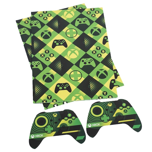 Xbox Spelkontroll Presentpapper One Size Grön/Svart/Gul Green/Black/Yellow One Size