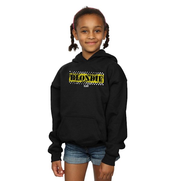 Blondie Girls Taxi 74 Hoodie 7-8 år Svart Black 7-8 Years