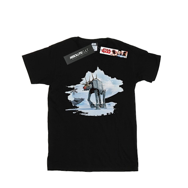 Star Wars Dam/Damer Jul AT-AT Ren Djur Bomull Pojkvän Black XL