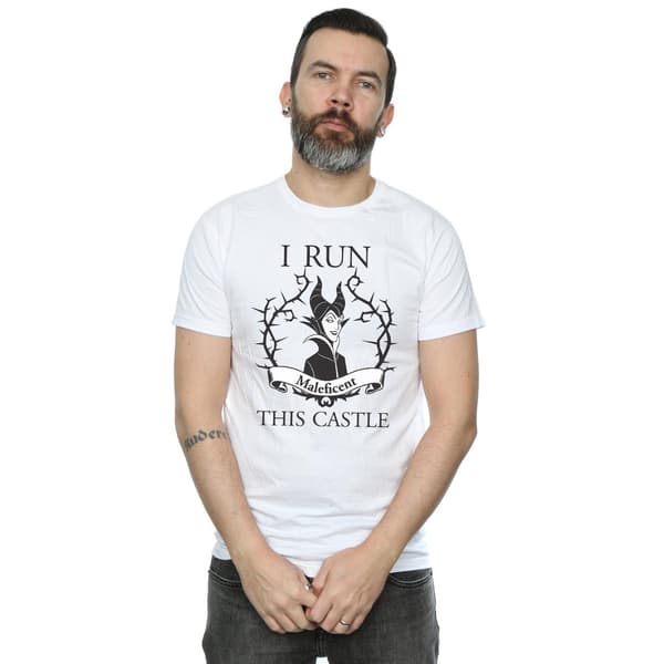 Disney Herr Maleficent I Run This Castle T-Shirt S Vit White S