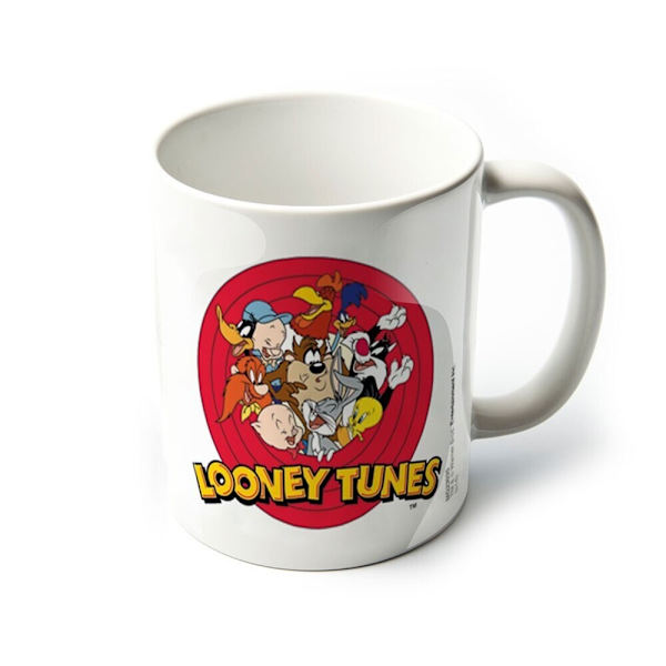 Looney Tunes Logomugg En Storlek Vit/Röd/Gul White/Red/Yellow One Size
