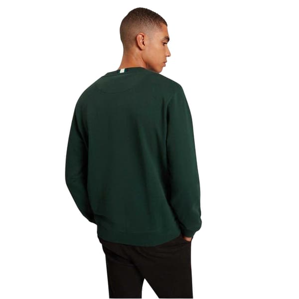 Ted Baker Sweatshirt med rund hals för män S Grön Green S