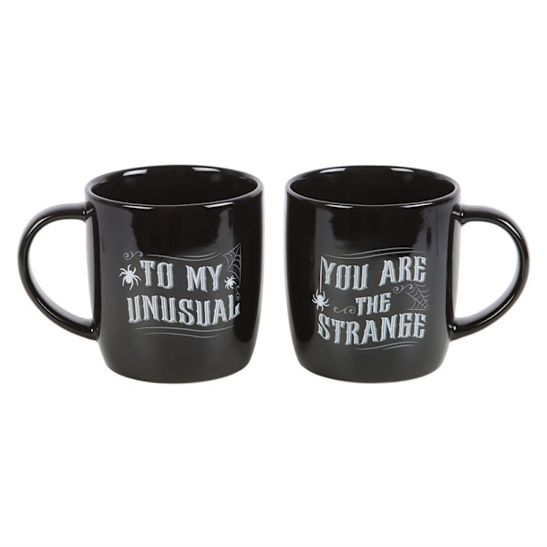 Something Different You Are The Strange To My Unusual Mug Set ( Black/White One Size