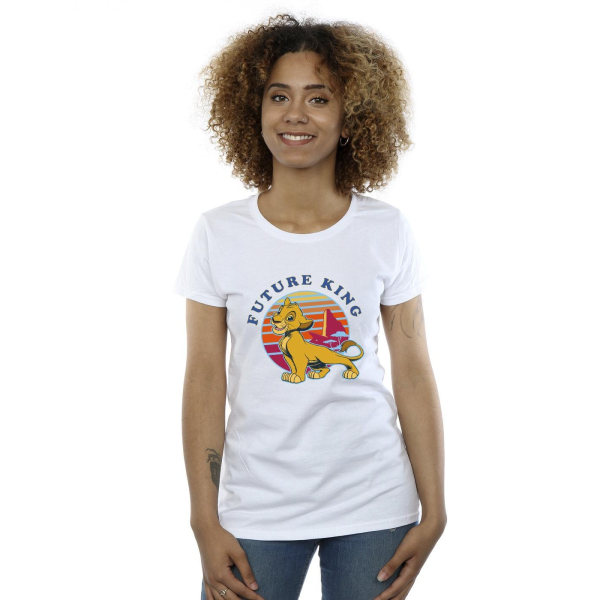 Disney Dam/Dam Lejonkungen Future King T-shirt i bomull L White L