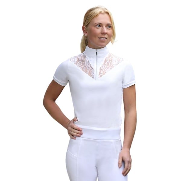 Hy Dam/Dam Lesley Show Shirt XS Vit White XS