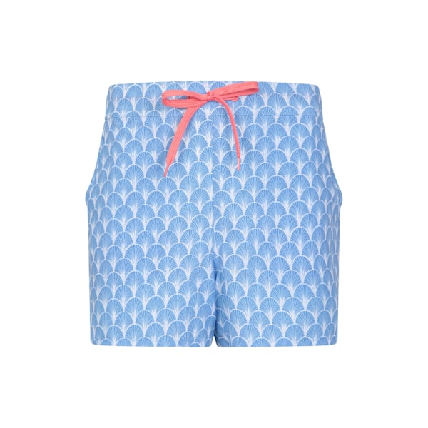 Mountain Warehouse Dam/Kvinnor Mönstrade Stretch Boardshorts Blue 20 UK
