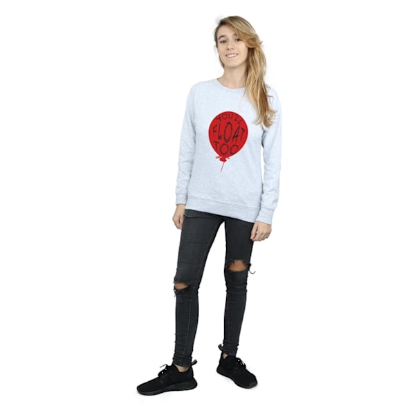 It Dam/Damer Pennywise You´ll Float Too Sweatshirt M Heather Grey Heather Grey M