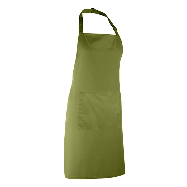 Premier Dam/Kvinnors Färger Bip Förkläde Med Ficka / Arbetskläder Oasis Green One Size