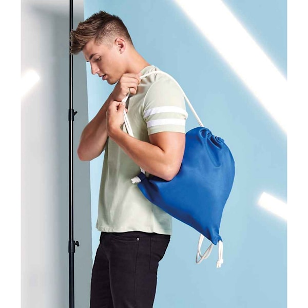 Bagbase Icon dragsnöre väska One Size Sapphire Blue Sapphire Blue One Size