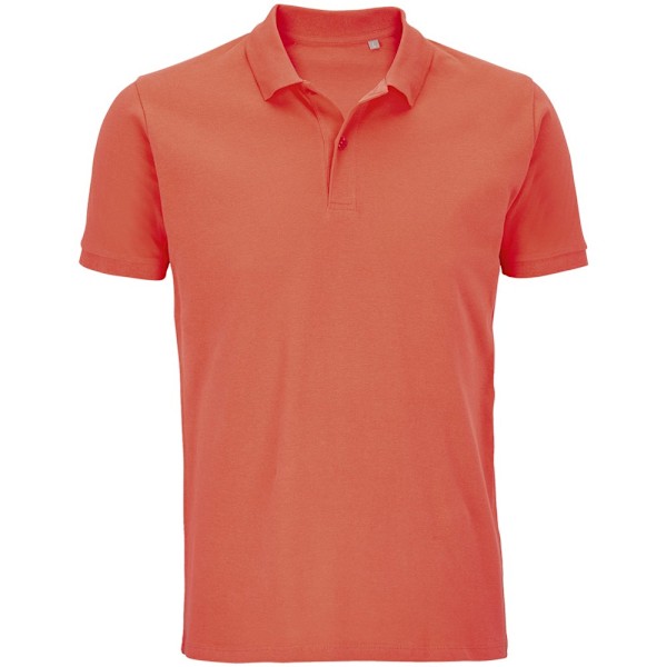 SOLS Herr Planet Piqué Ekologisk Pikétröja L Pop Orange Pop Orange L