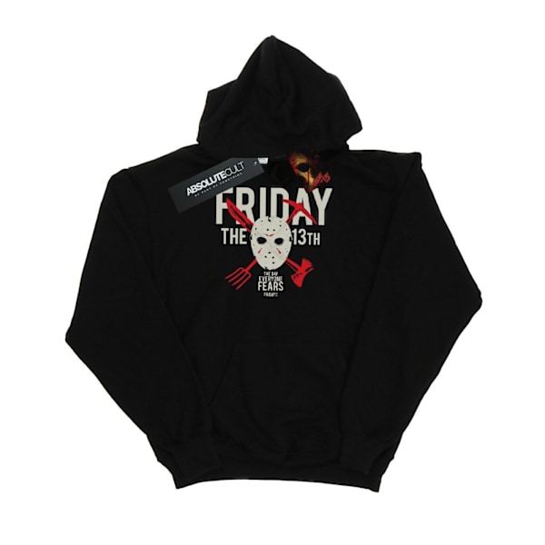 Fredag den 13:e Dam/Dam Day Of Fear Hoodie M Svart Black M