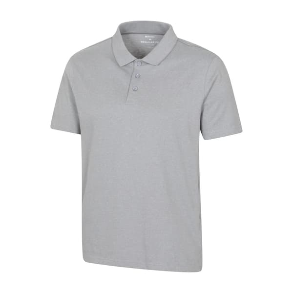 Mountain Warehouse Herr Cordyline Texturerad Pikétröja S Grå Grey S